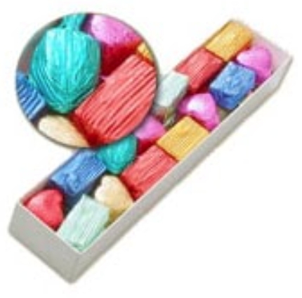 Yaldız Kaplı Çikolata 500 Gr Asil